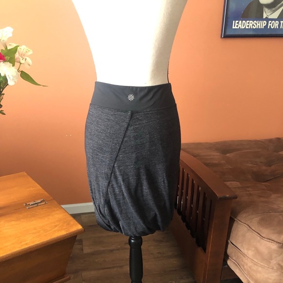ATHLETA brand black athletic style skirt - Picture 3 of 3